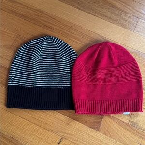 Pair of Isotoner* Beanies